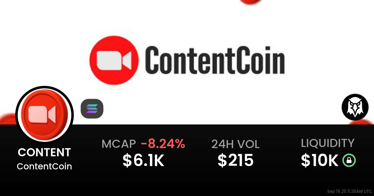 ContentCoin (CONTENT)