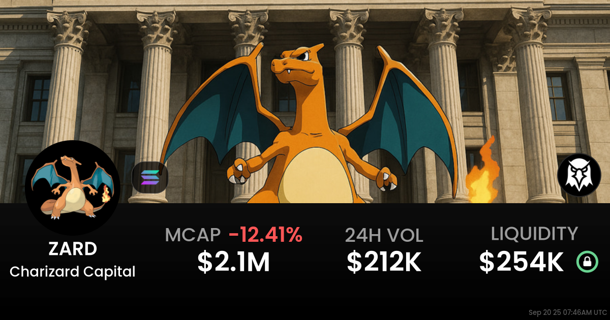 Charizard Capital (ZARD)