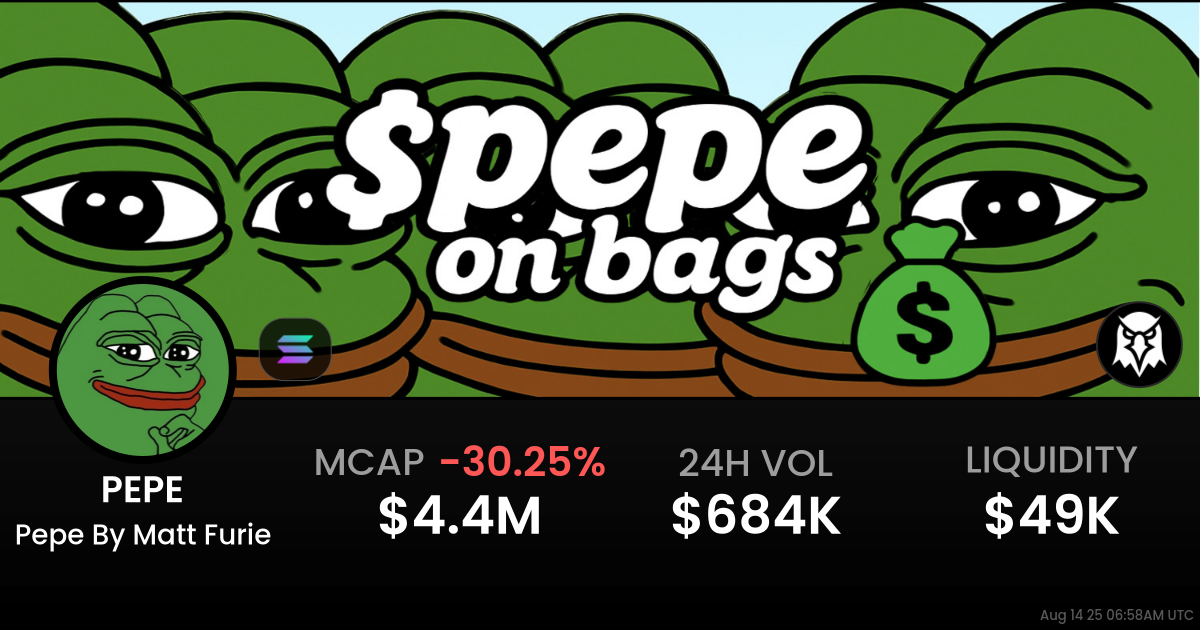 Pepe By Matt Furie (PEPE)