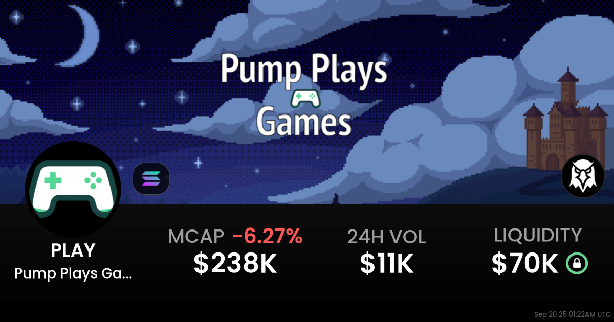 Pump Plays Games (PLAY)