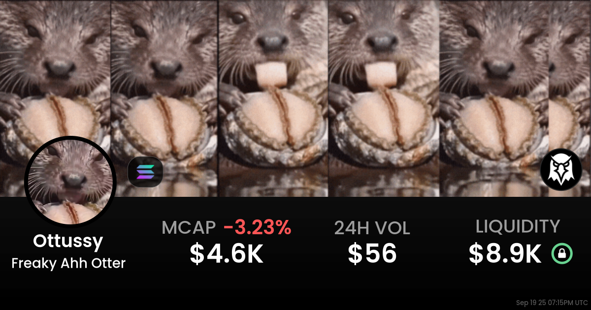 Freaky Ahh Otter  (Ottussy )