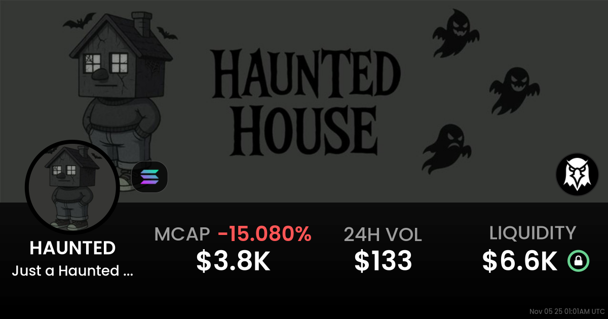 Just a Haunted House (HAUNTED)
