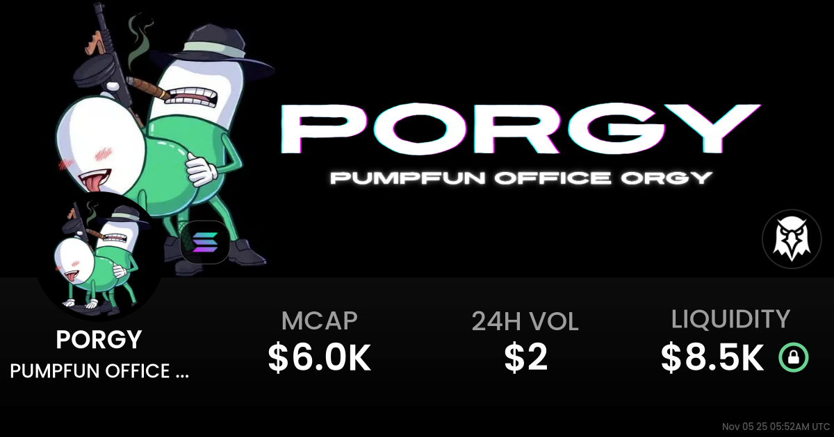 PUMPFUN OFFICE ORGY (PORGY)