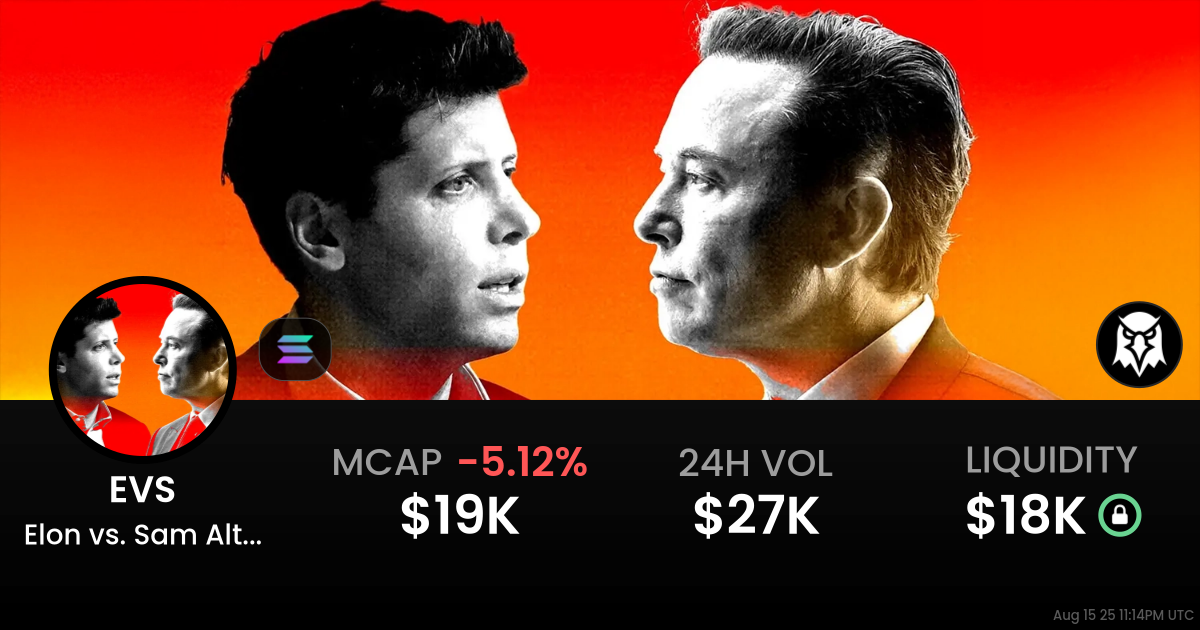 Elon vs. Sam Altman (EVS)