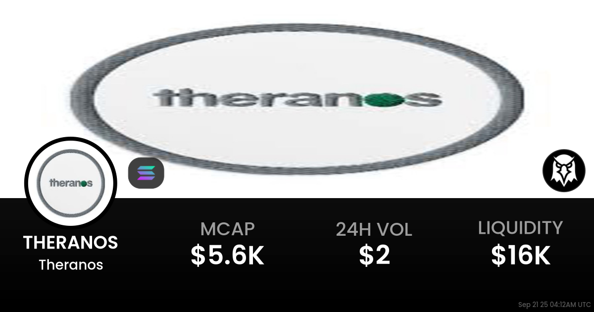 Theranos (THERANOS)