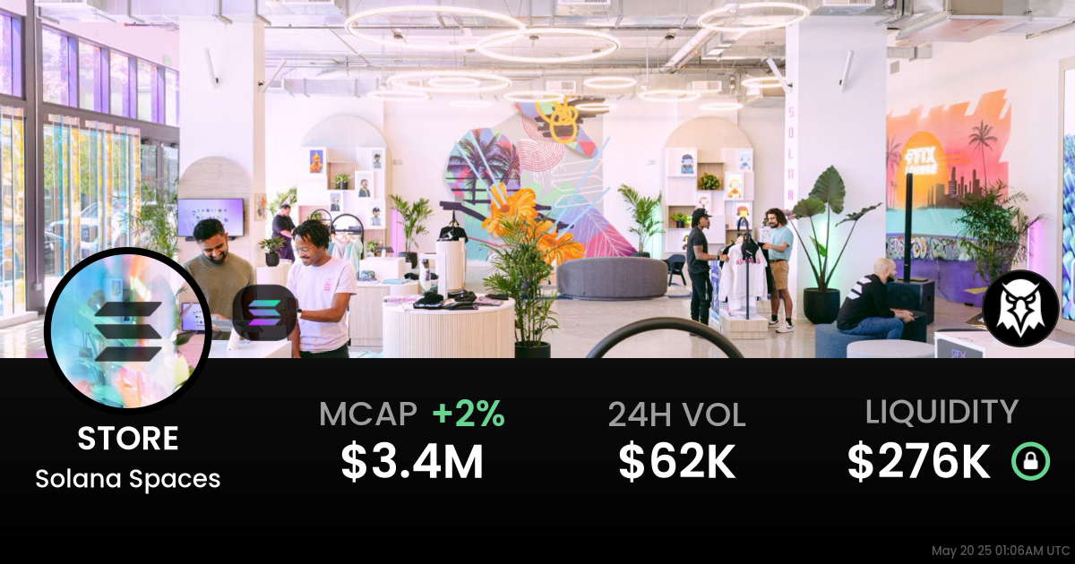 Solana Spaces (STORE)