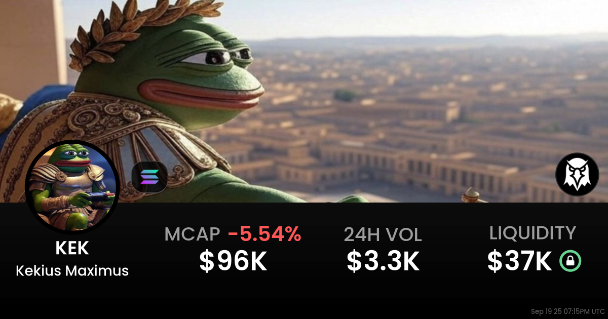 Kekius Maximus (KEK)