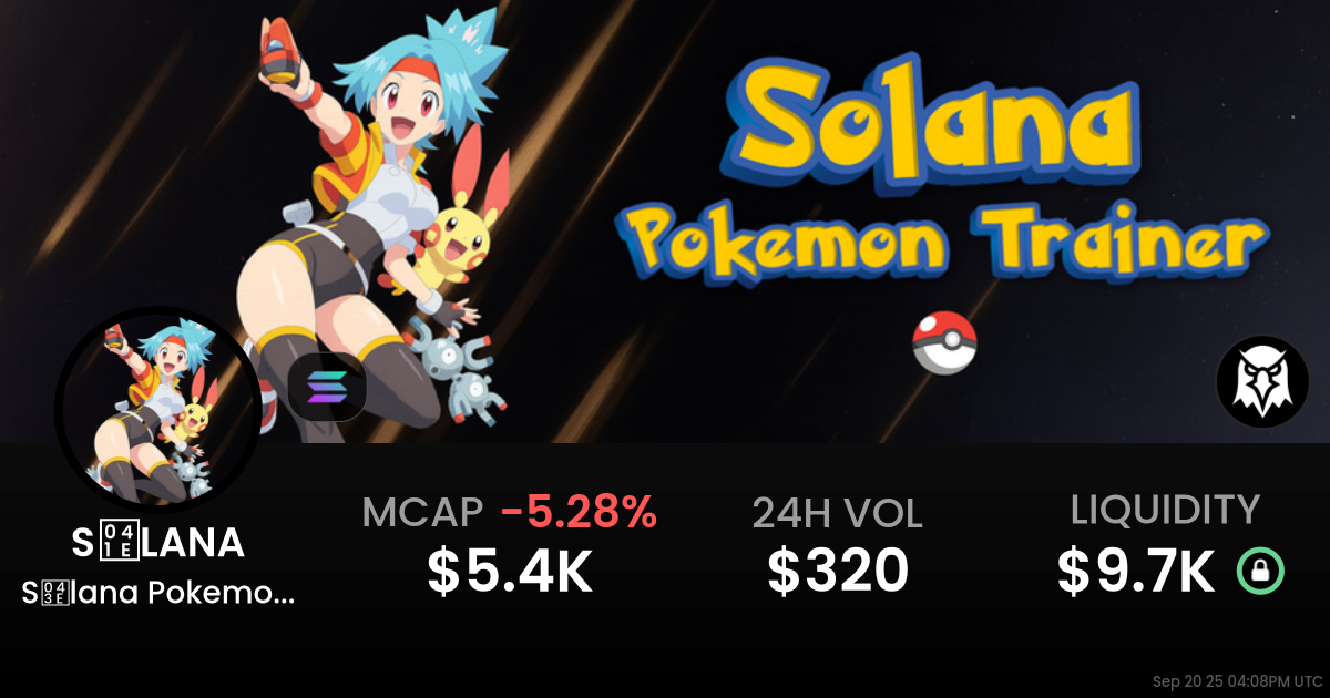 Sоlana Pokemon Trainer (SОLANA)