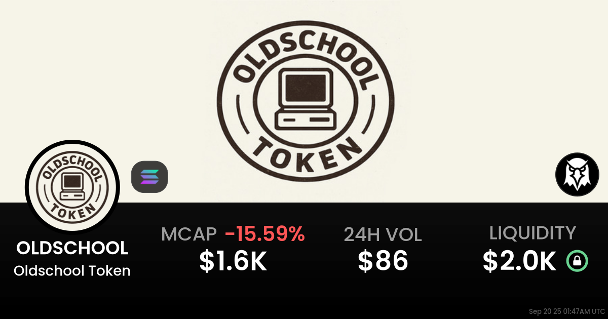Oldschool Token (OLDSCHOOL)