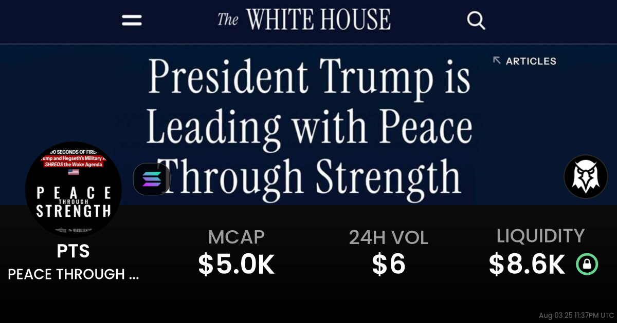 PEACE THROUGH STRENGTH (PTS)