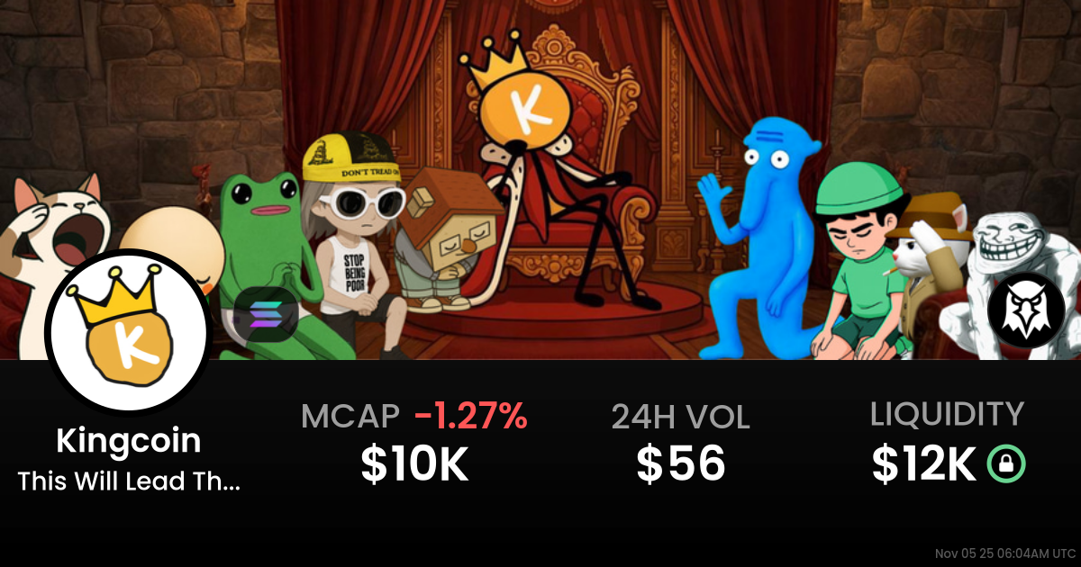 This Will Lead The Market (Kingcoin)