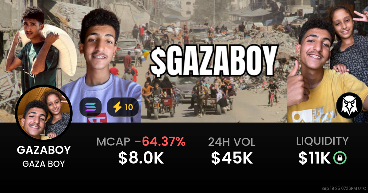 GAZA BOY (GAZABOY)