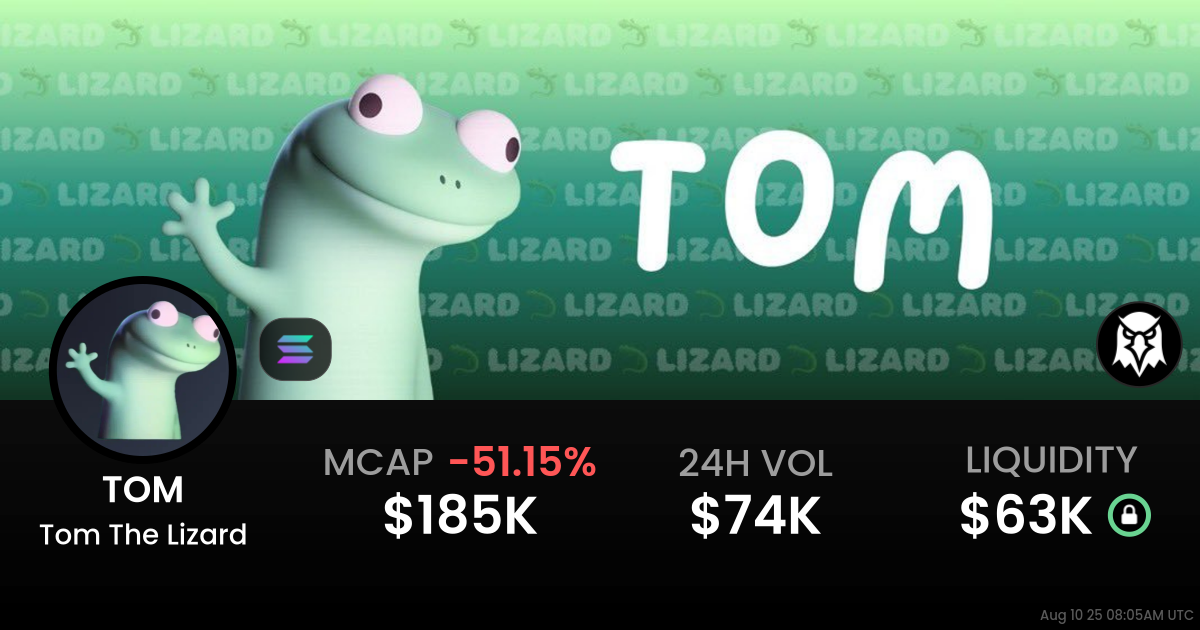 Tom The Lizard (TOM)