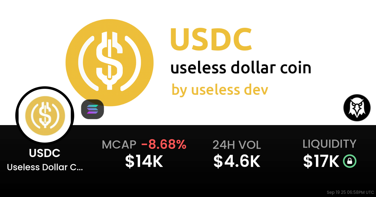 Useless Dollar Coin (USDC)