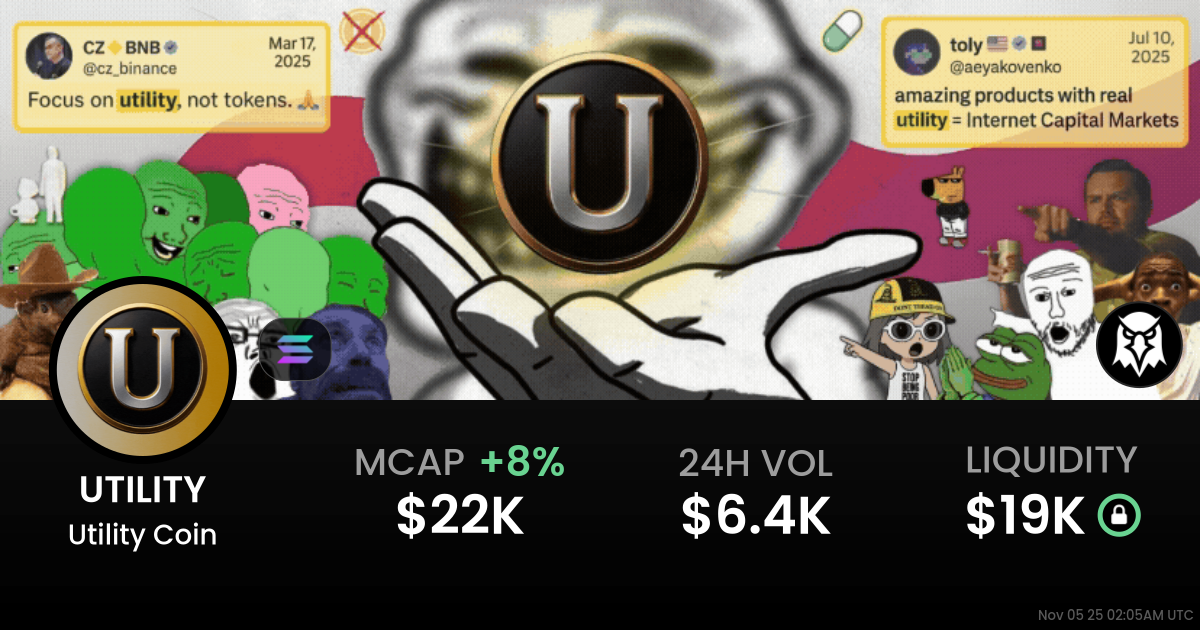 Utility Coin (UTILITY)