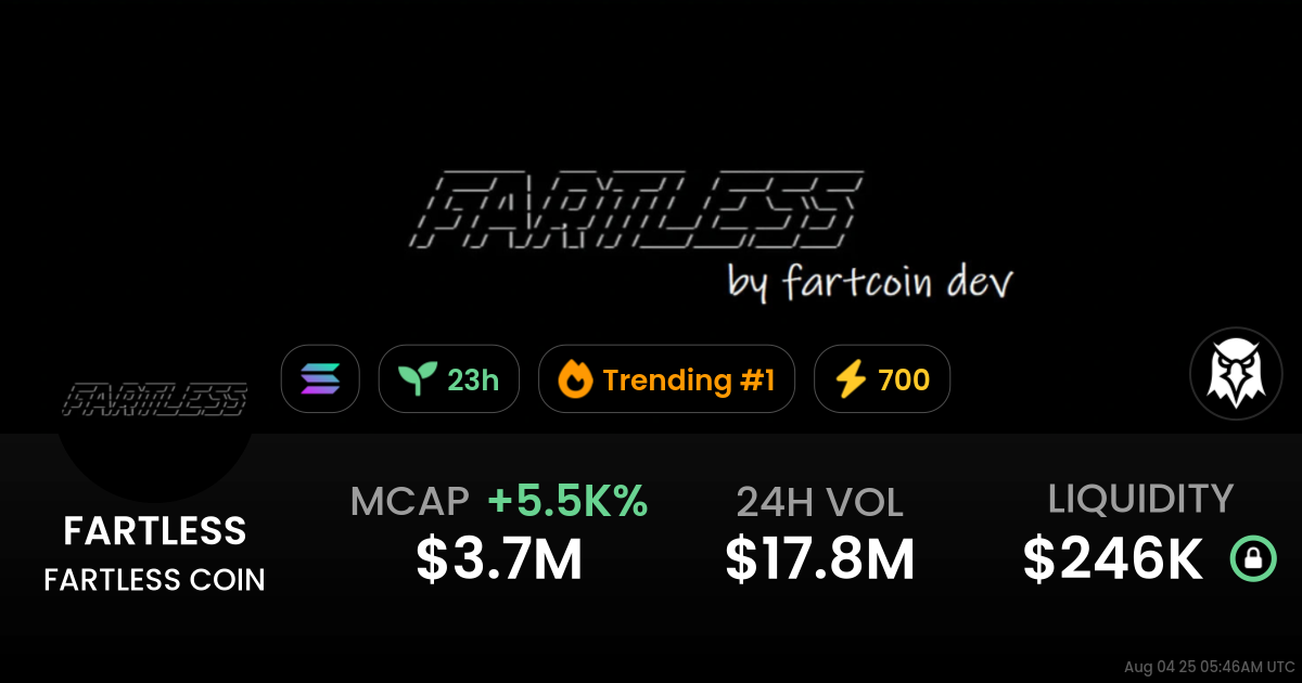 FARTLESS COIN (FARTLESS)