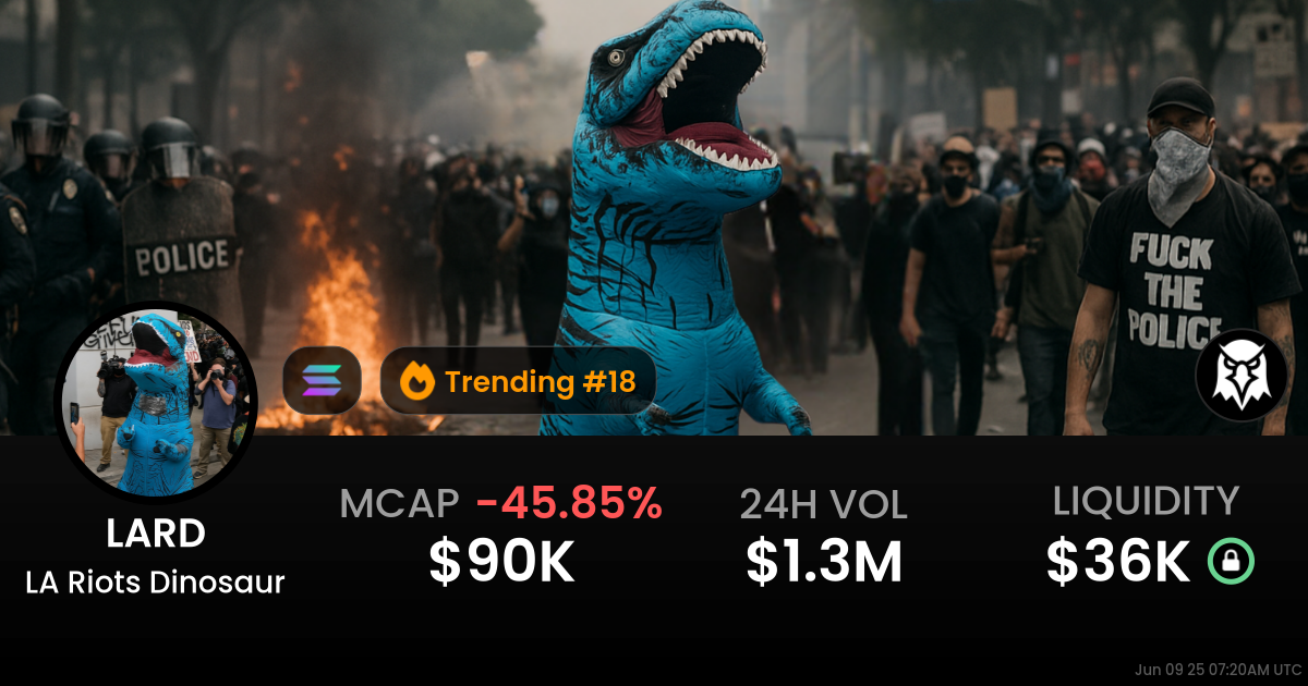 LA Riots Dinosaur (LARD)