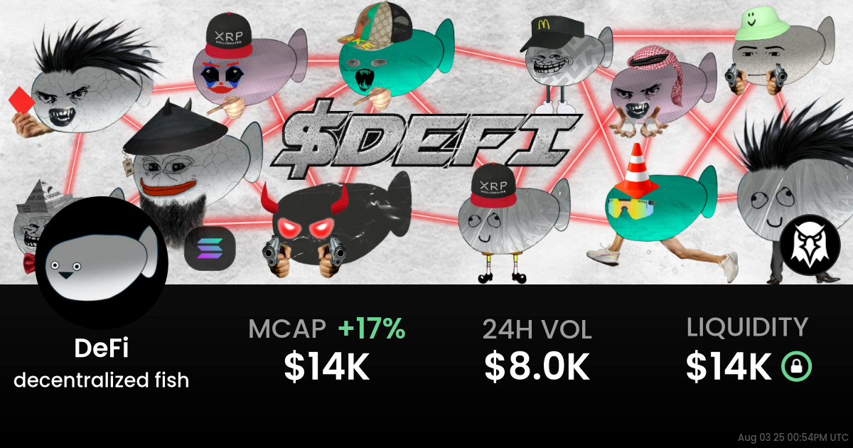 decentralized fish (DeFi)