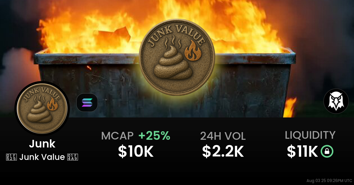🔥 Junk Value 💩 (Junk)