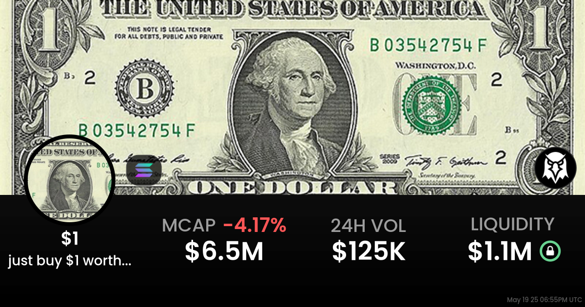 just buy  worth of this coin ()