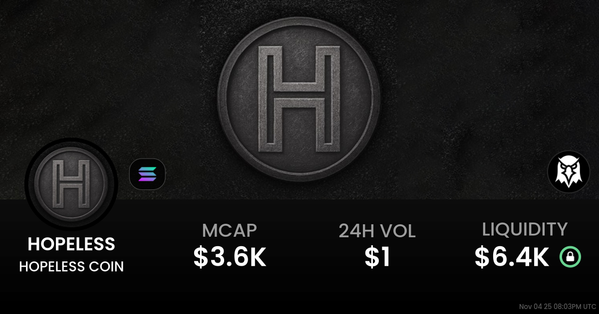 HOPELESS COIN (HOPELESS)