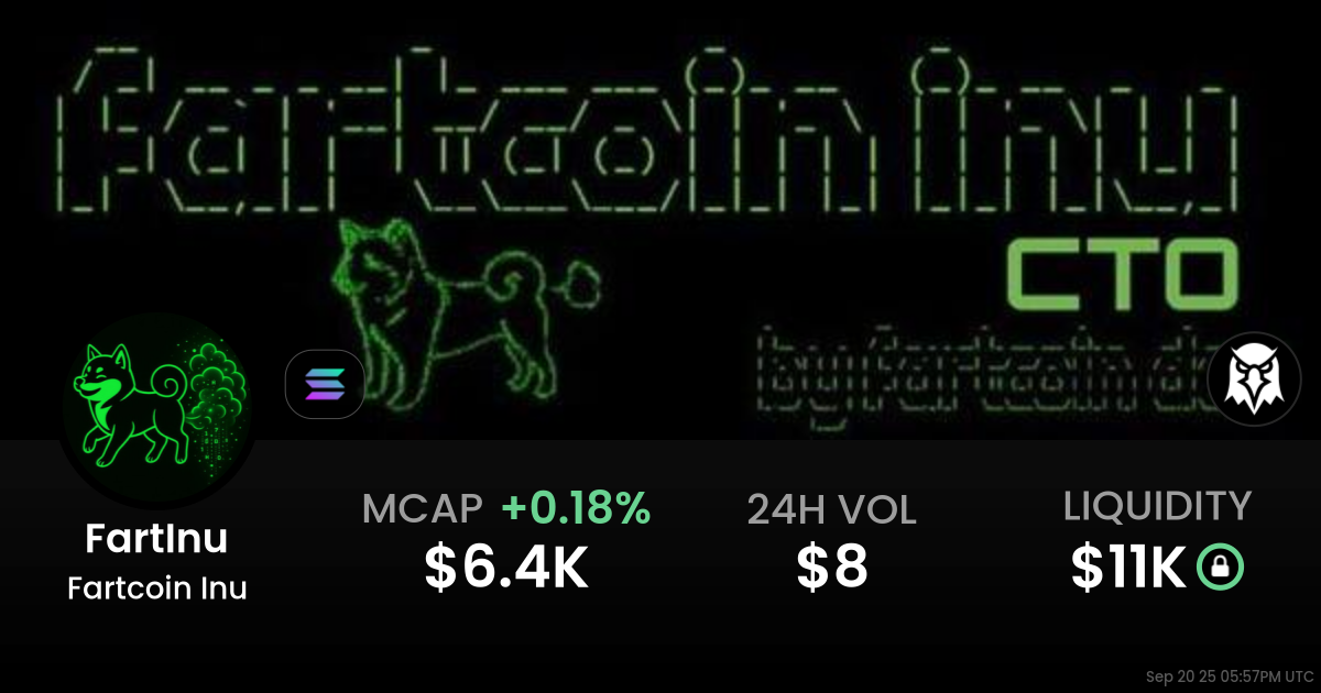 Fartcoin Inu (FartInu)