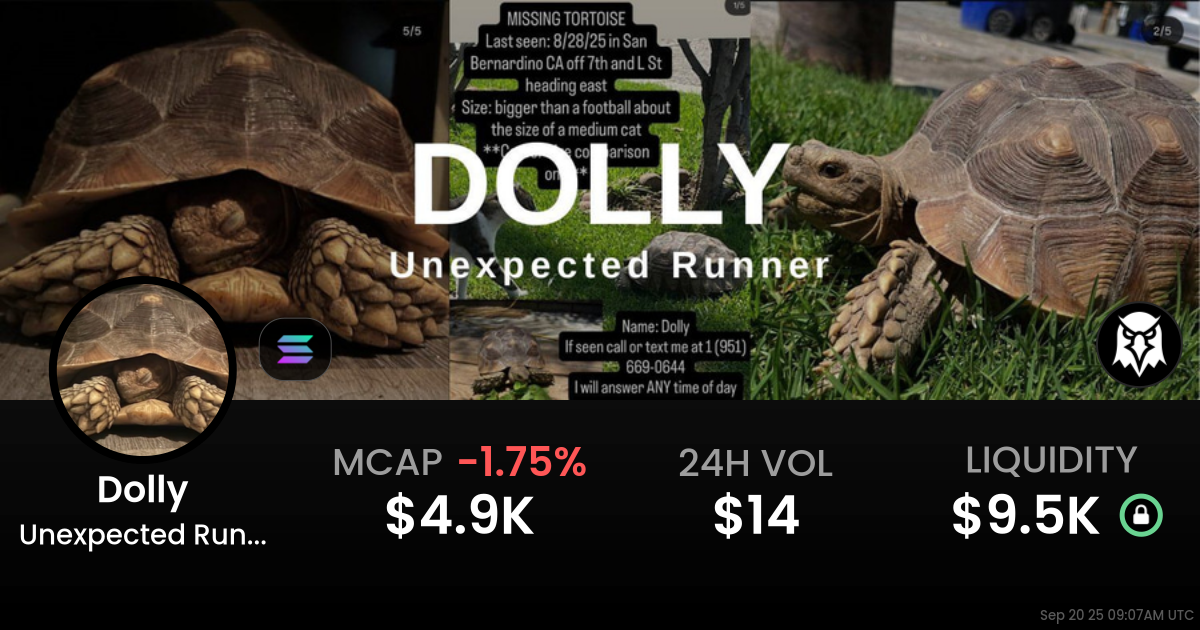 Unexpected Runner (Dolly)