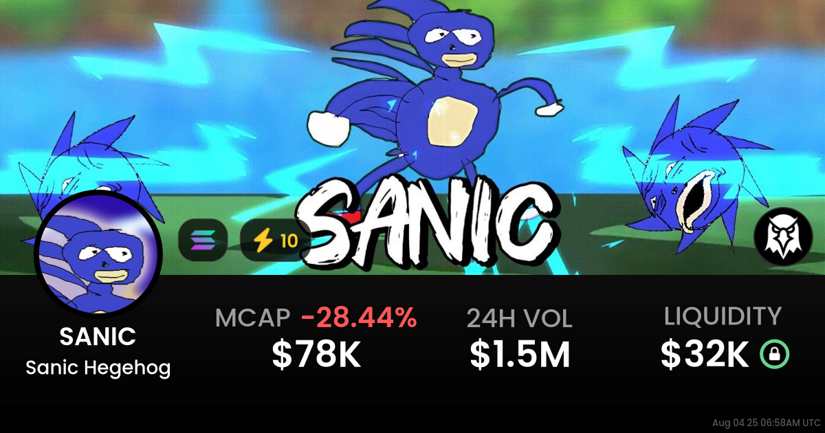 Sanic Hegehog (SANIC)