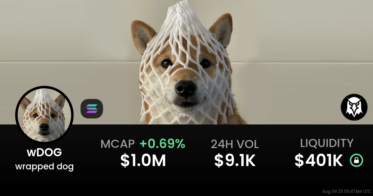 wrapped dog (wDOG)
