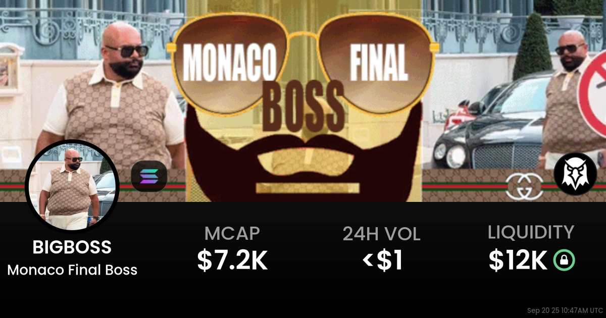 Monaco Final Boss (BIGBOSS)