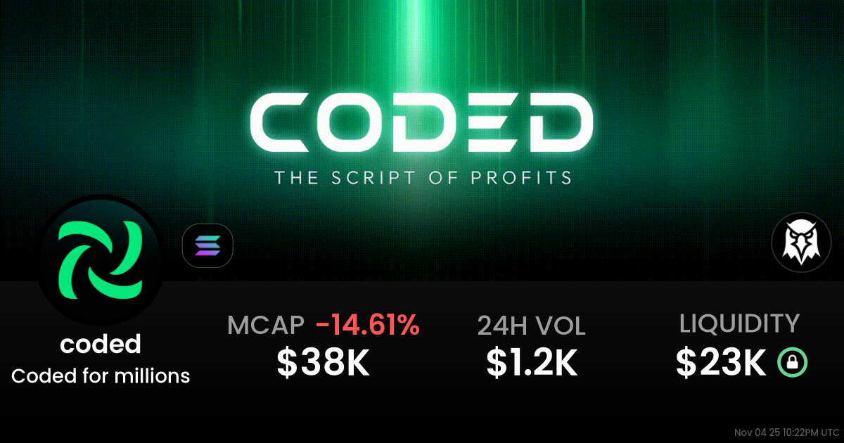 Coded for millions (coded)