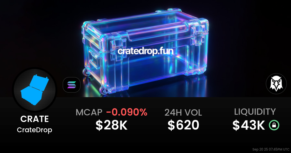 CrateDrop (CRATE)