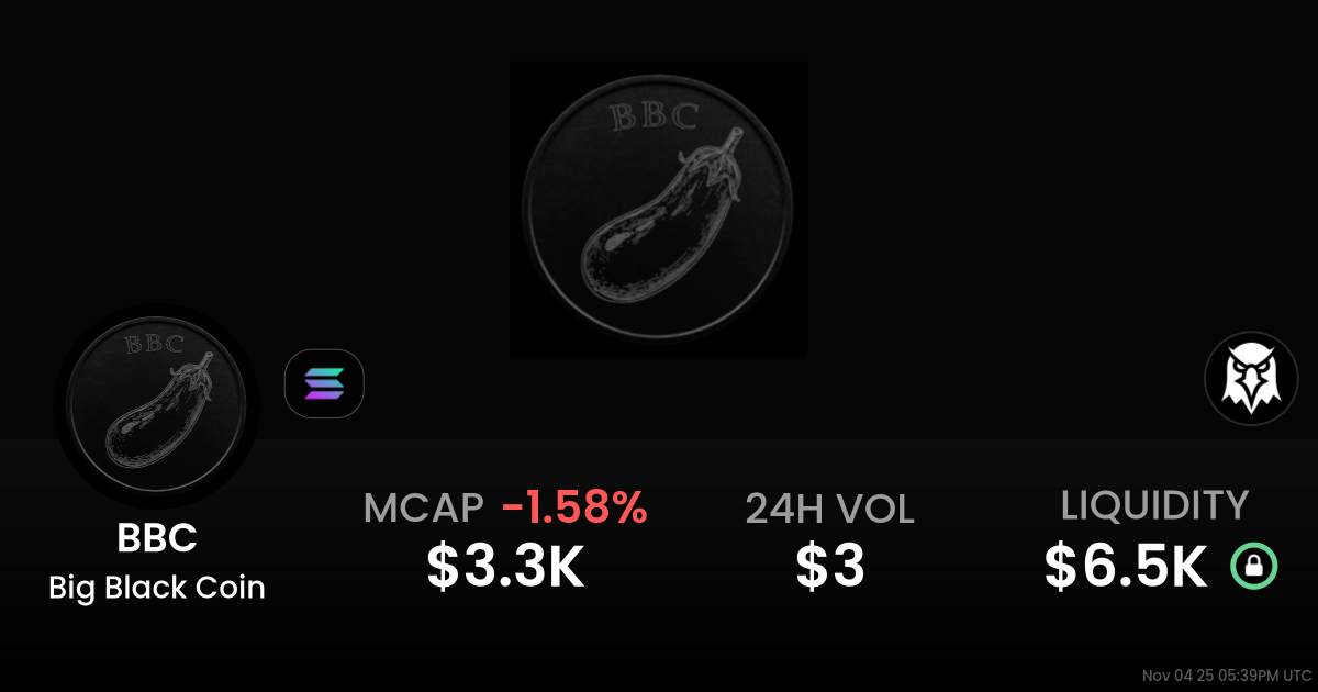 Big Black Coin (BBC)