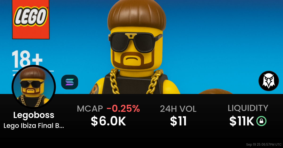 Lego Ibiza Final Boss (Legoboss)