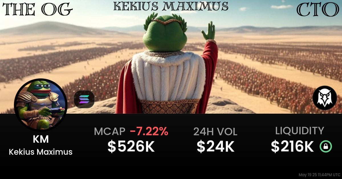 Kekius Maximus (KM)