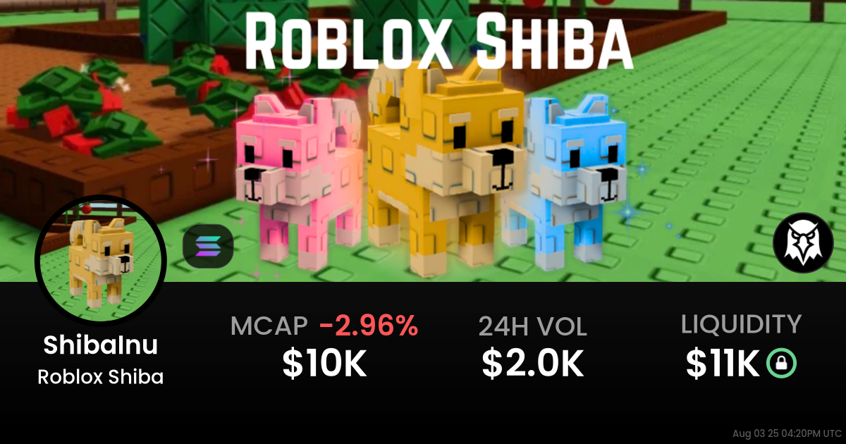 Roblox Shiba (ShibaInu)