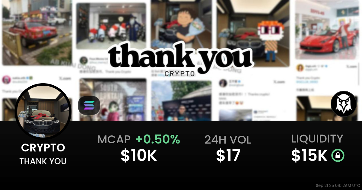 THANK YOU (CRYPTO)