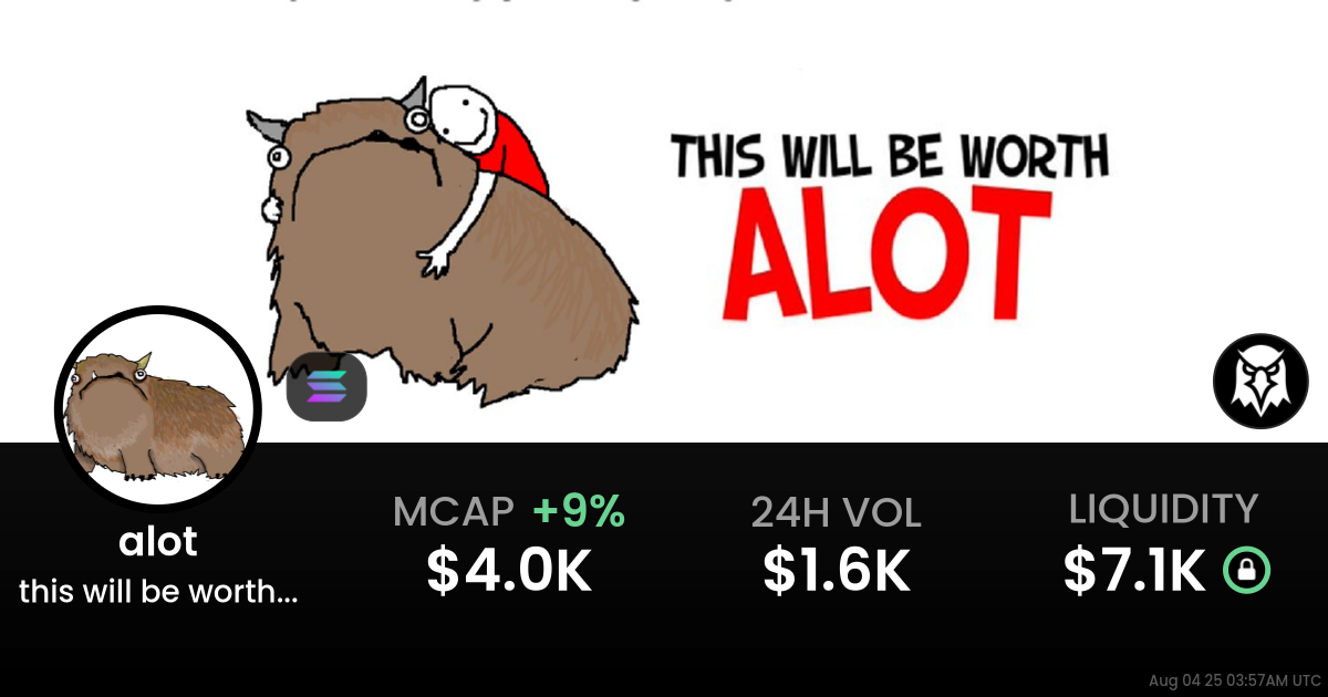this will be worth alot (alot)