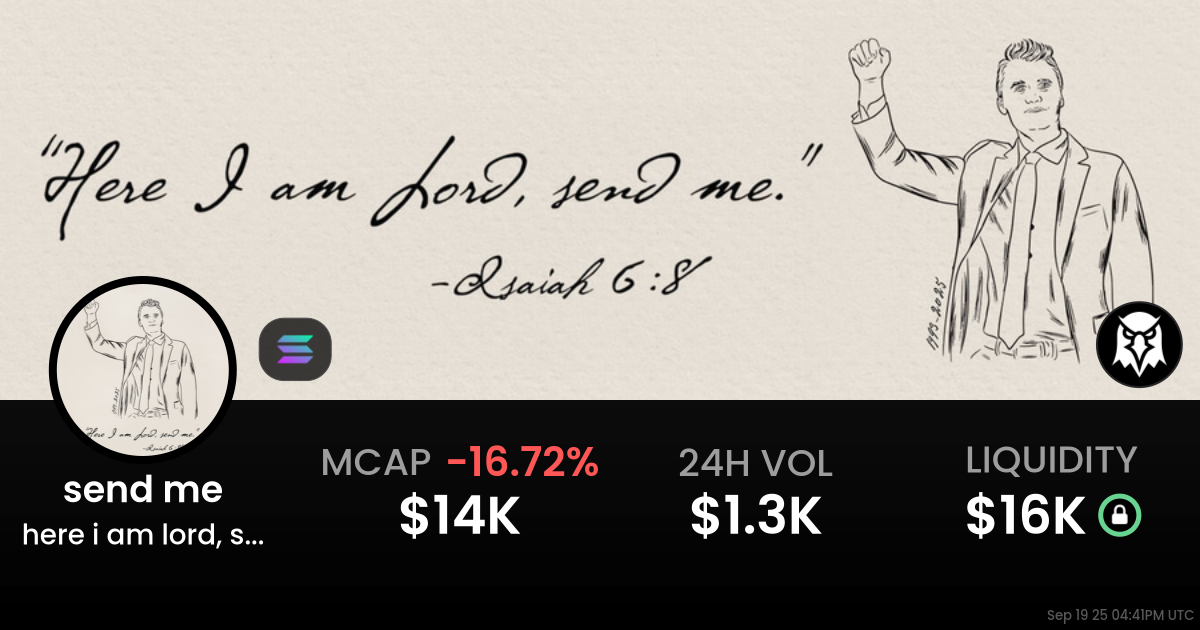 here i am lord, send me (send me)