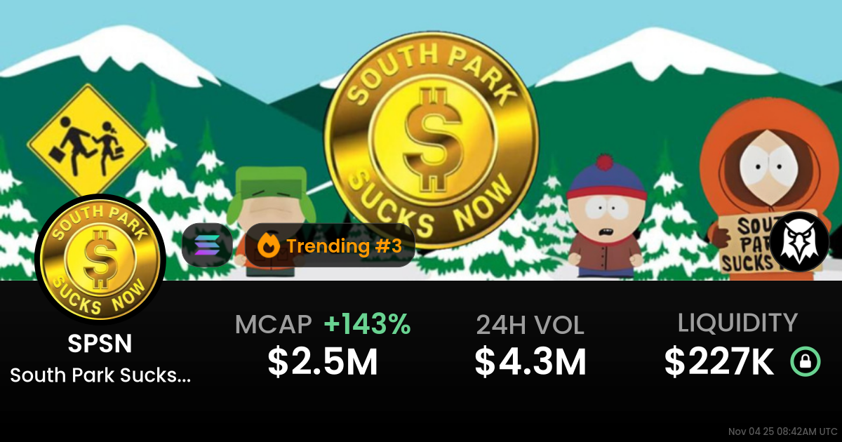 South Park Sucks Now (SPSN)