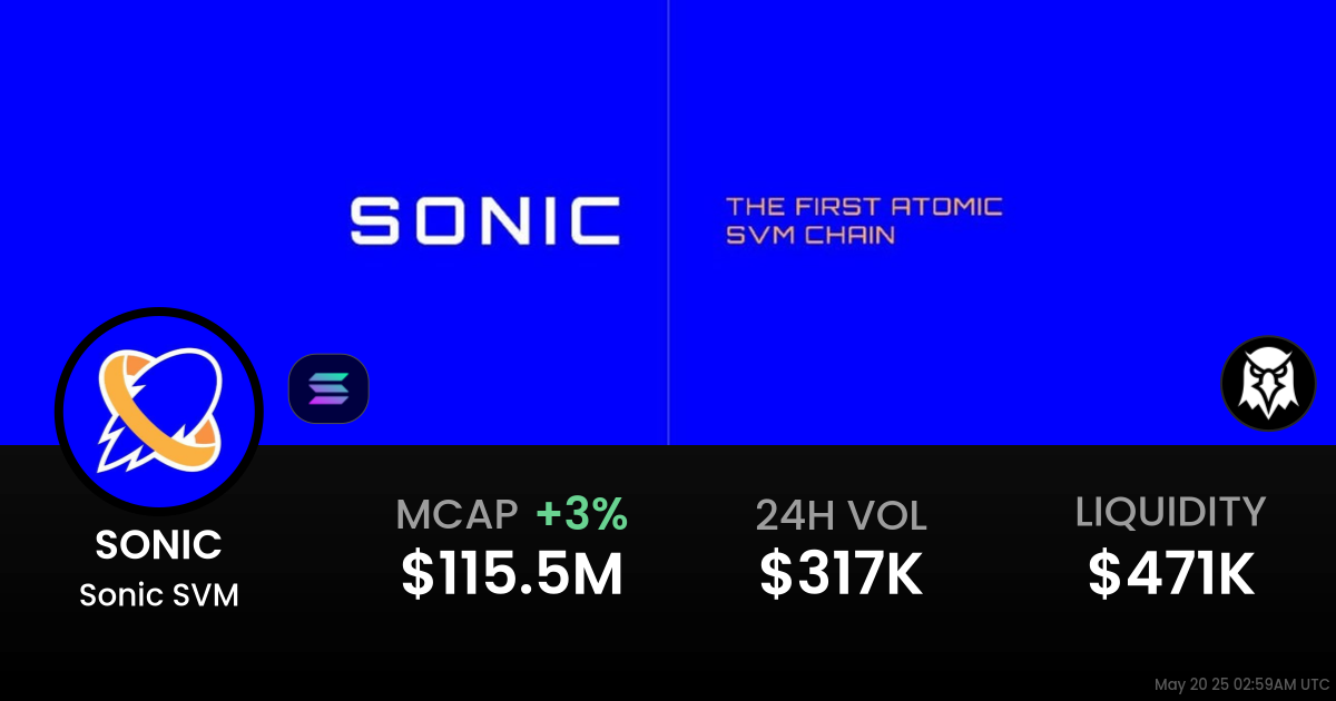 Sonic SVM (SONIC)