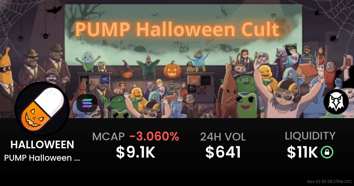PUMP Halloween Cult 🎃 (HALLOWEEN)