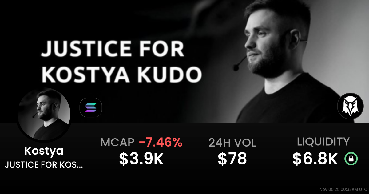 JUSTICE FOR KOSTYA KUDO (Kostya)