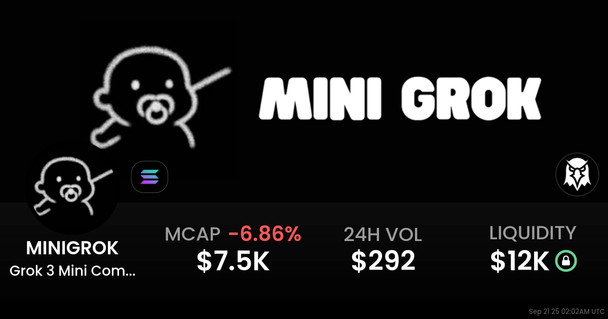 Grok 3 Mini Companion (MINIGROK)