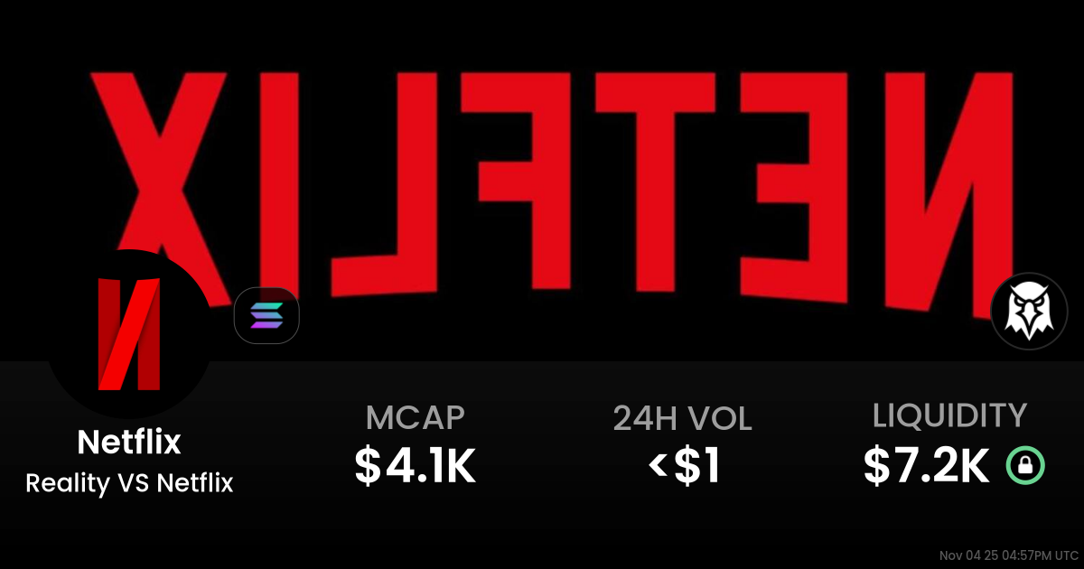 Reality VS Netflix (Netflix)