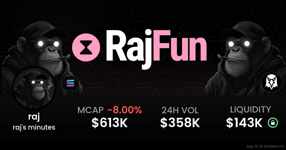 raj’s minutes (raj)