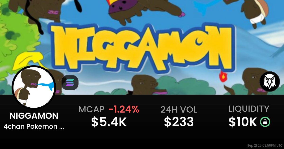 4chan Pokemon Cult (NIGGAMON)