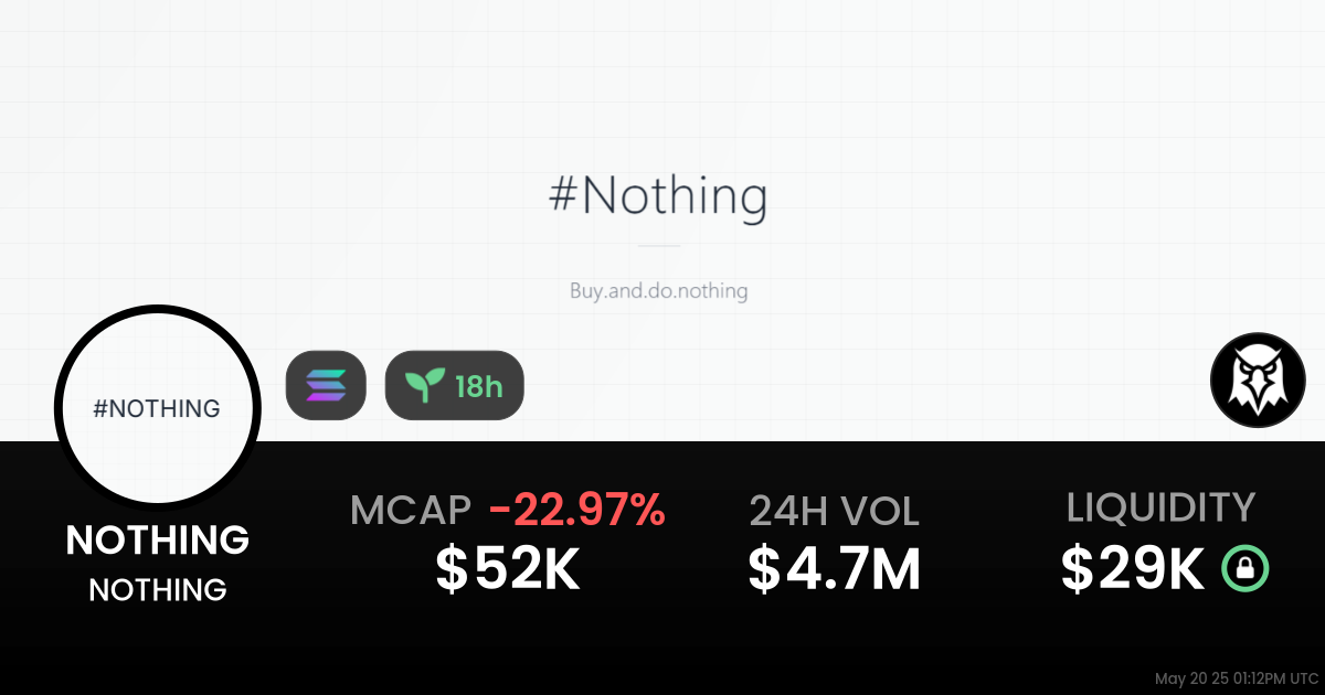 NOTHING (NOTHING)