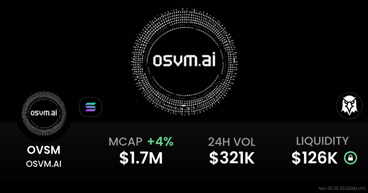 OSVM.AI (OVSM)