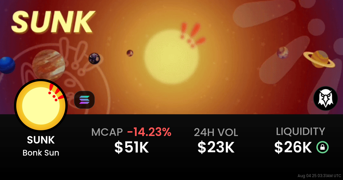 Bonk Sun (SUNK)